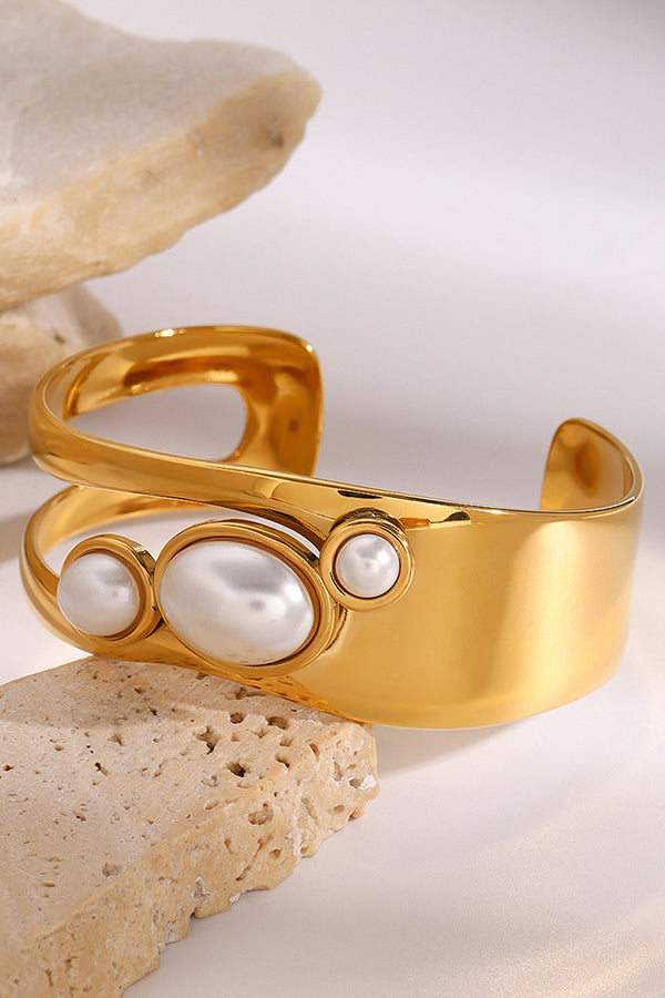 Terra Glow Statement Cuff