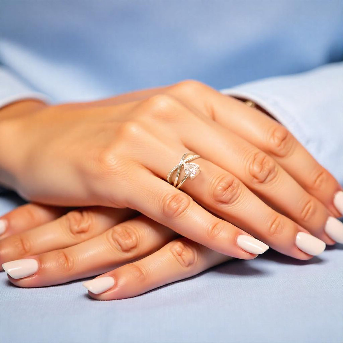Amor infinity Heart Ring