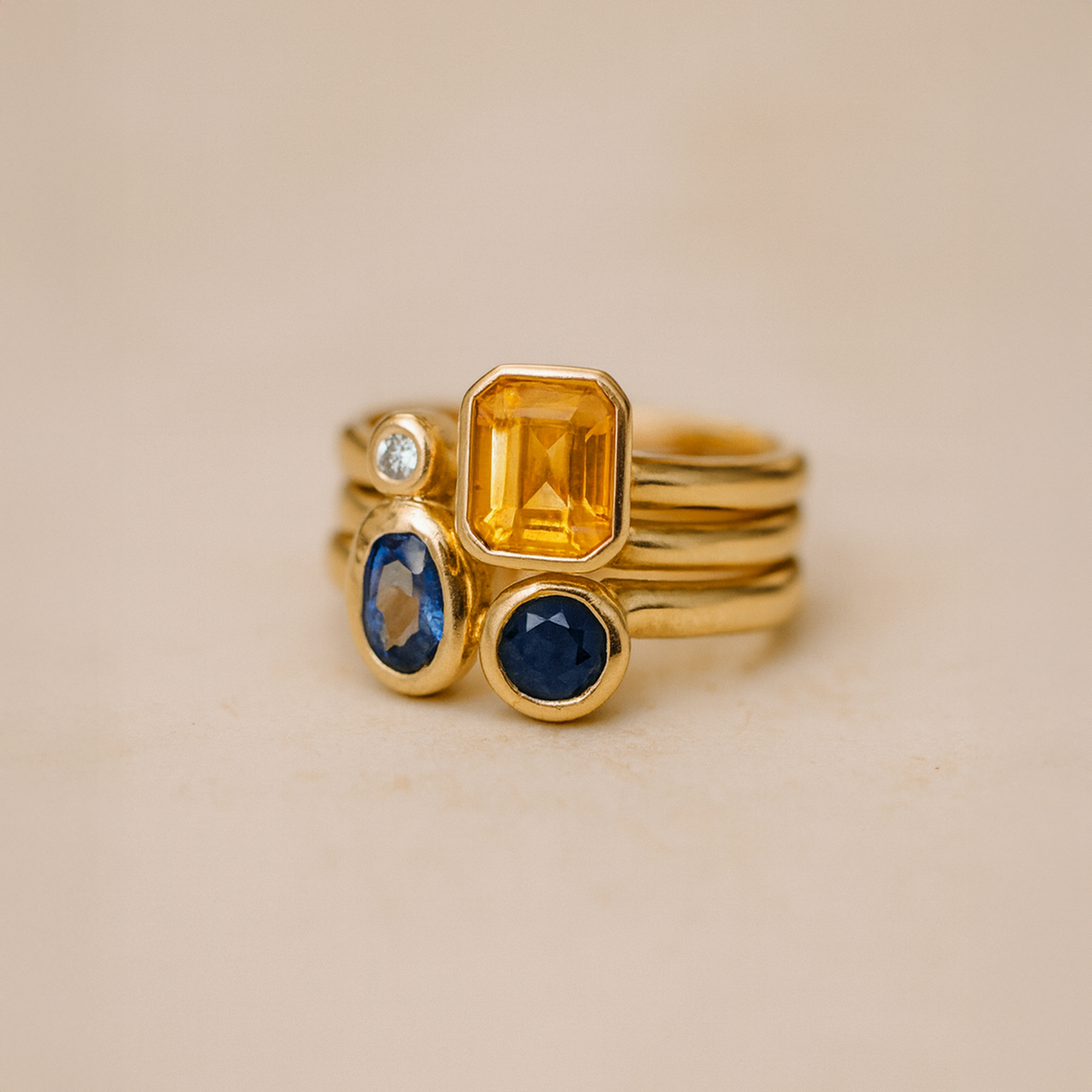 Nova Multi Gemstone Ring