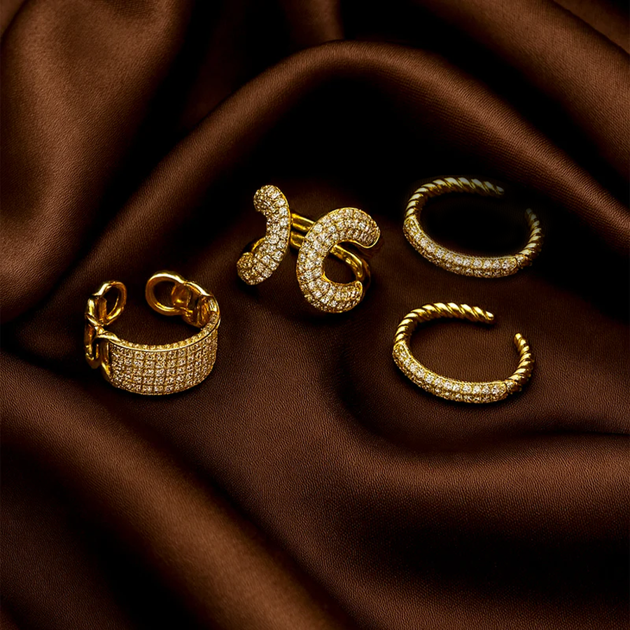Valeria Zircon Ring Set for Women