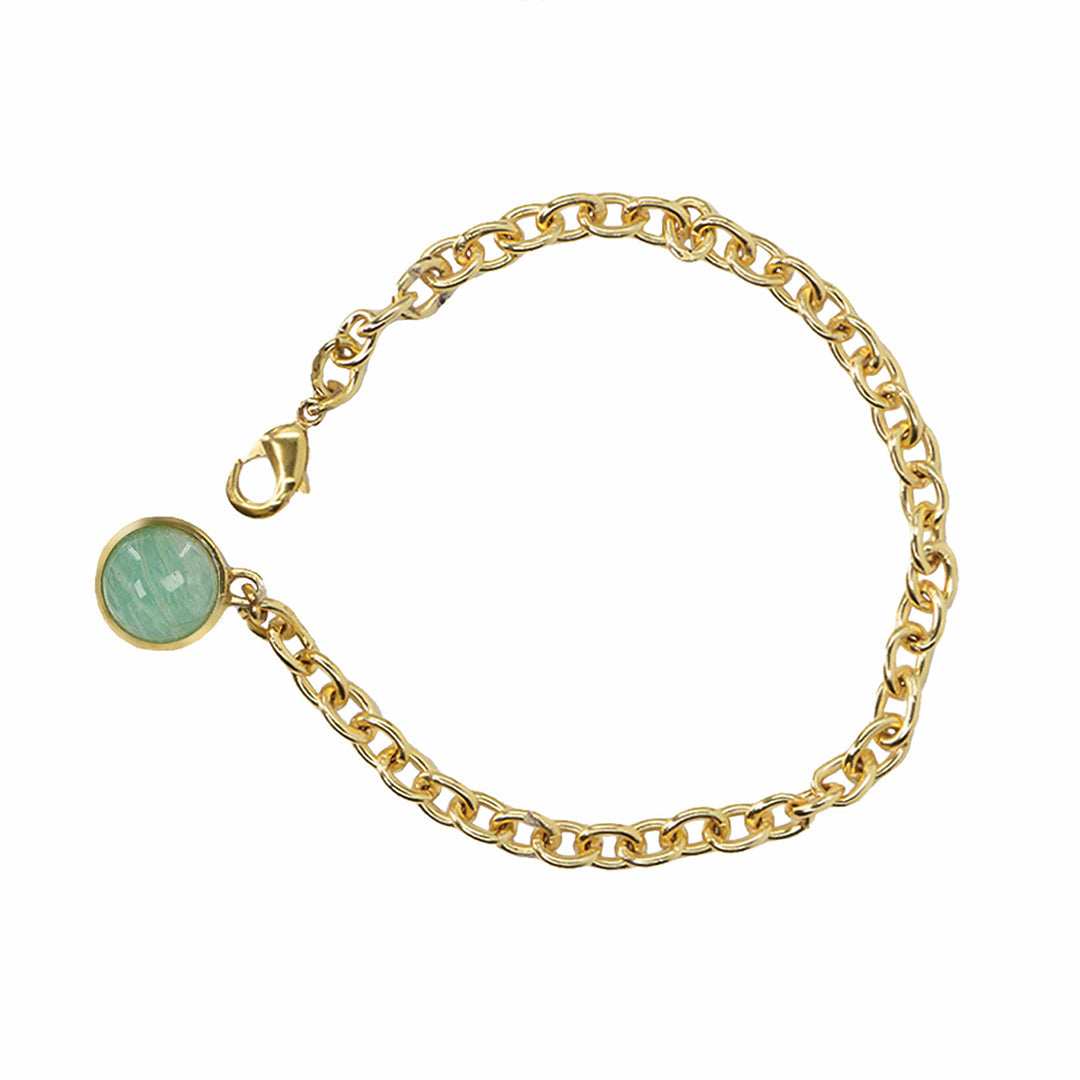 Ebony Dainty Gemstone Hypoallergenic Bracelet